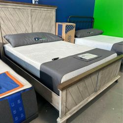 King Memory Foam Mattress & Adjustable Base Clearance!! Upfront from