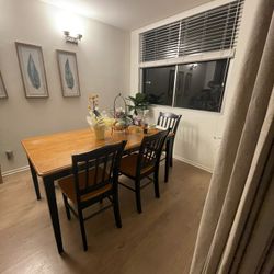 FREE Kitchen Table With 3 Chairs And Bench