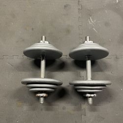 Dumbbells.           60 Dollars 