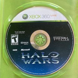 Halo Wars Xbox 360 Disc Only (read The Description)
