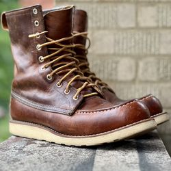 Red Wings Boots Size 10