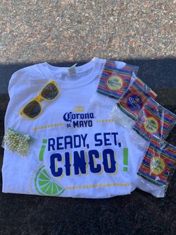 Corona Cinco De Mayo Tshirt Package