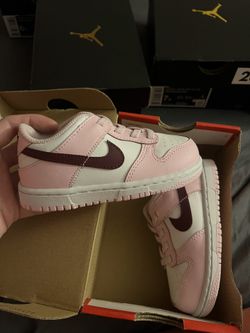Toddler Pink Dunks 8C