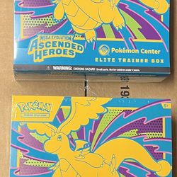 Pokemon Ascended Heroes Pokemon Center ETB