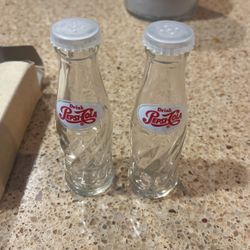 Pepsi Salt And Pepper Shakers 