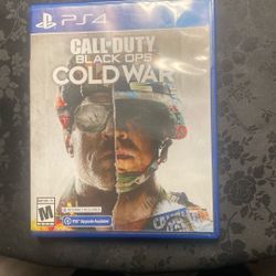 Call Of Duty:Black Ops Cold War PS4 