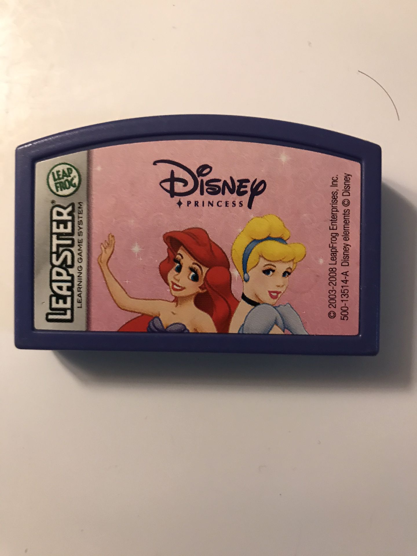Leapfrog leapster Disney princess game cartridge