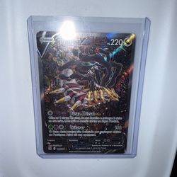 Pokemon Card Giratina V 186/196