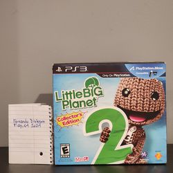 Sackboy from Little Big Planet 2 Collector's Edition