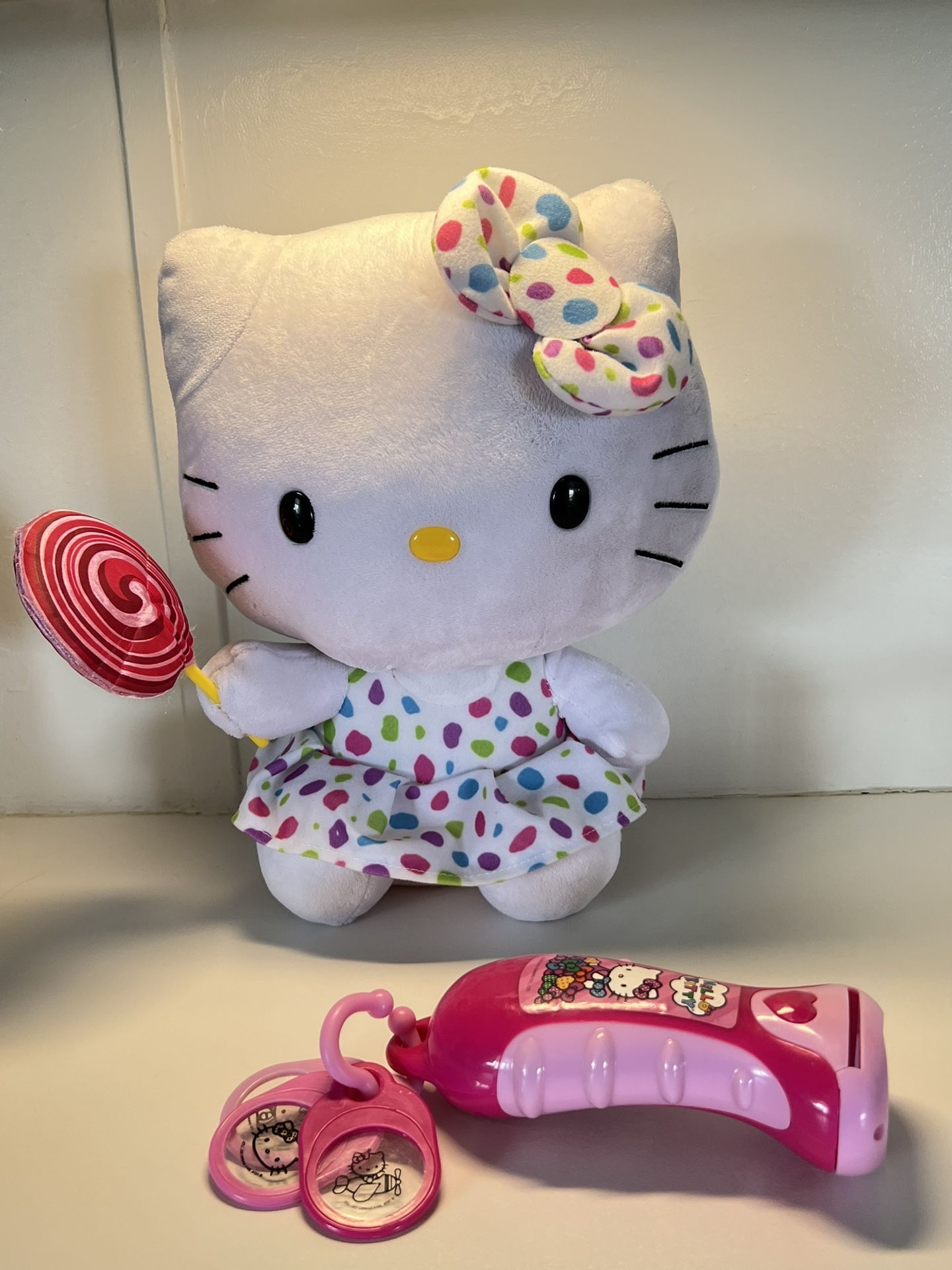 Hello Kitty Ballerina TY Sanrio plush 2 pieces