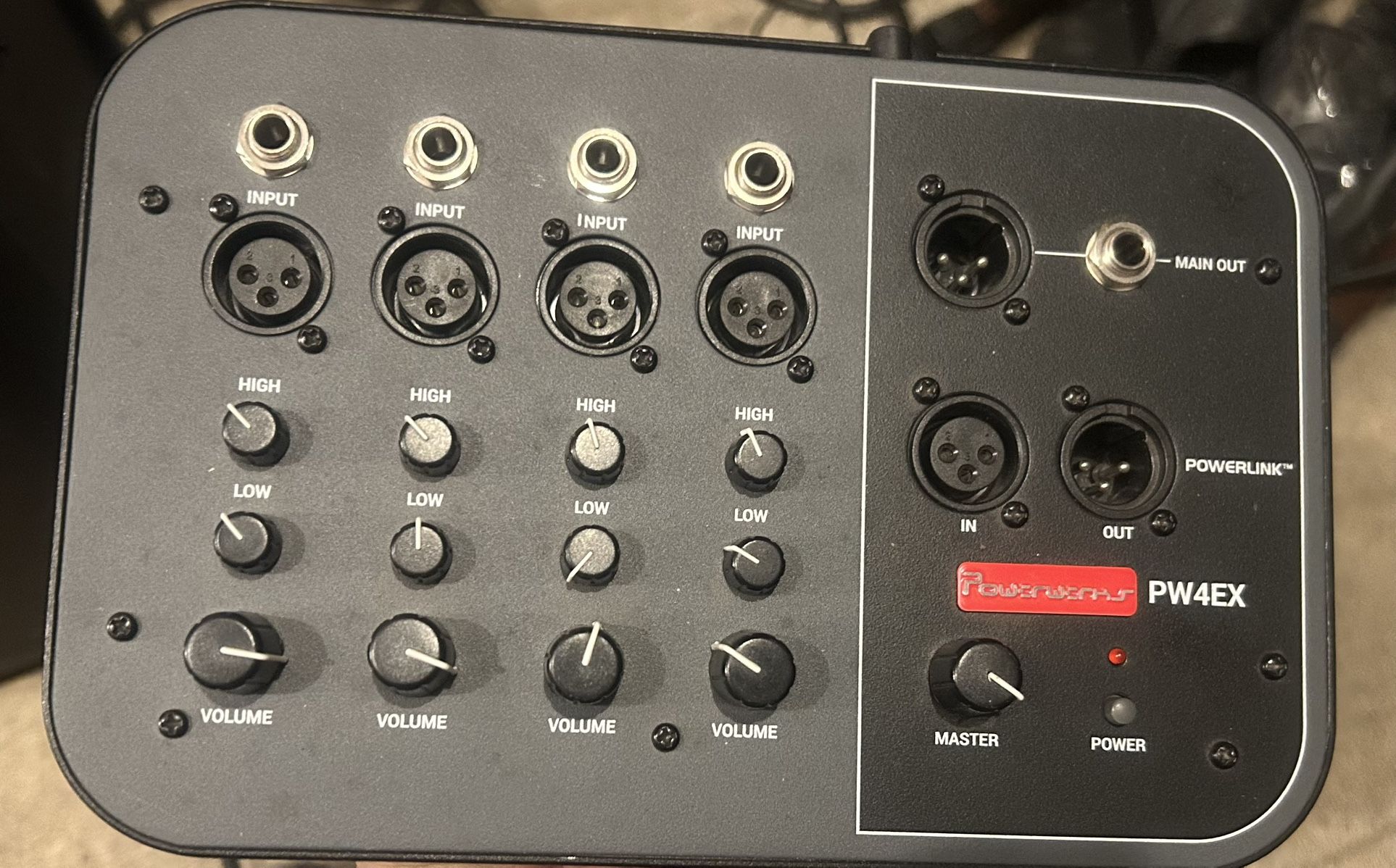 Powerwerks 4 Channel Mixer