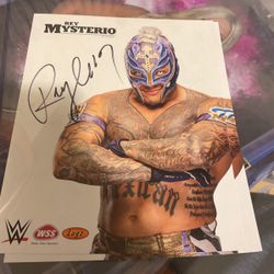 Rey Mesterio Autograph 