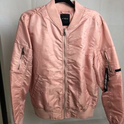 Pink Bomber Jacket