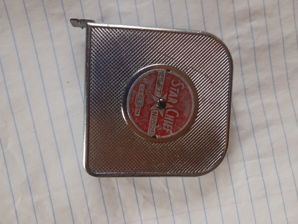 Star Chief Tape Measure 25ft. No 525 Carlson