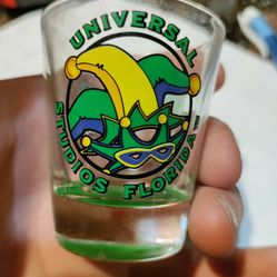 Universal Studios Florida  Mardi Gras 2003 Shot Glass