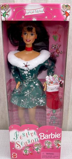 Festive Season Barbie Mattel #18910