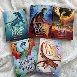 Wings Of Fire Books 1-5 - $15 