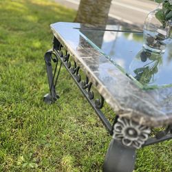 Marble table