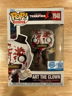 Funko Pop! Terrifier - 1948 - Art the Clown with Knife (Bloody)