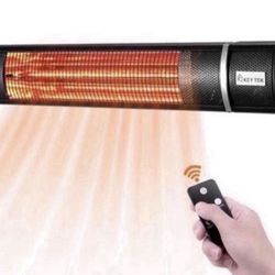 Wall-Mounted Patio Heater Electric Infrared Heater Indoor/Outdoor Heater Electric For Garage