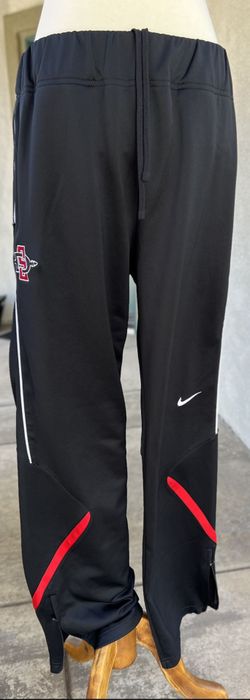  *Team Issued* SDSU Men’s Basketball Nike Dri-Fit Athletic Pants,  Size Men’s Large Tall