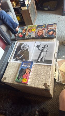Shirley Temple Hollywood Images And VHS Tapes 