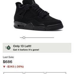 Jordan 4 Black Cats