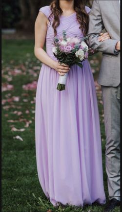 Lilac Long Formal Dress