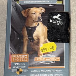 Kurgo Tru-Fit Smart Dog Harness - Small - New in Box