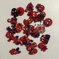 Spider-Man Crocs Charms + Crocs Headlight Attachments – Bundle
