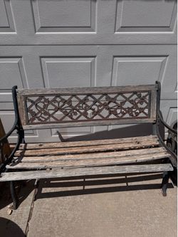 Outdoor bench
