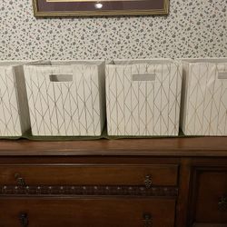 Storage Cubes-very Nice And Clean -basically New