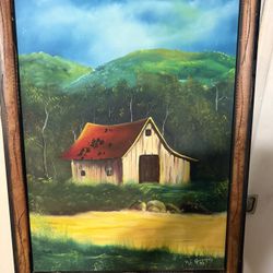 Cuadro pintado Y firmado