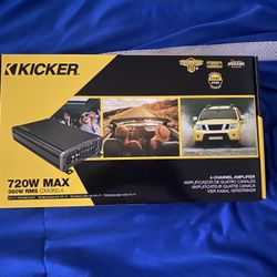 Kicker 360.4 Amplifier