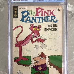 Pink Panther #1 (1971) CGC 6.0 — O/w To White Pages; 1st Pink Panther In Comics