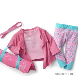 American Girl Yoga Clothing Set - Brand New