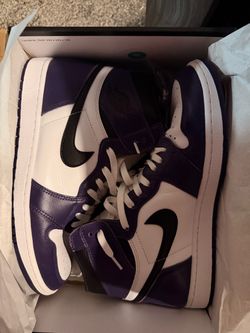 Jordan 1 “court purples” 2.0