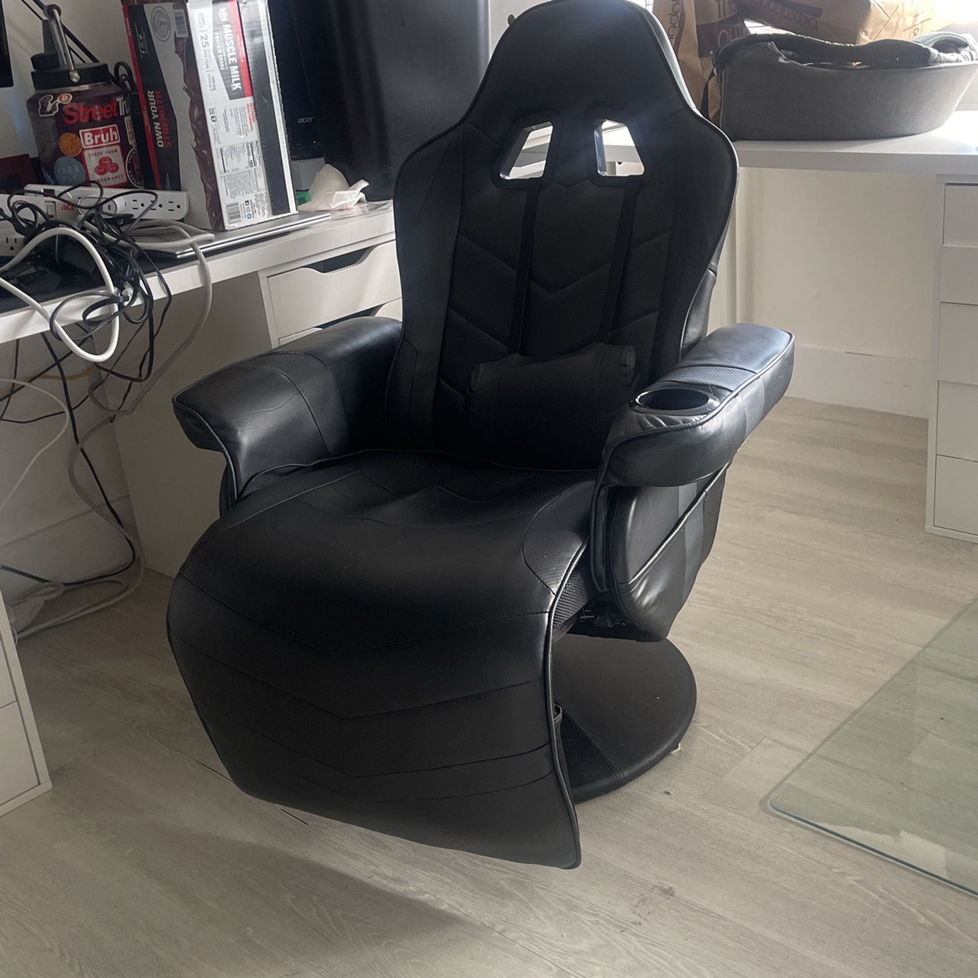 Homall Computer Racing Style Pu Leather Ergonomic Adjusted