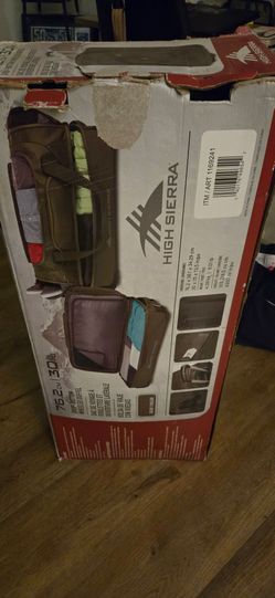 Duffel bag with wheels