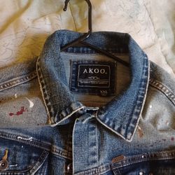 Akoo 2Xl Jean Jacket