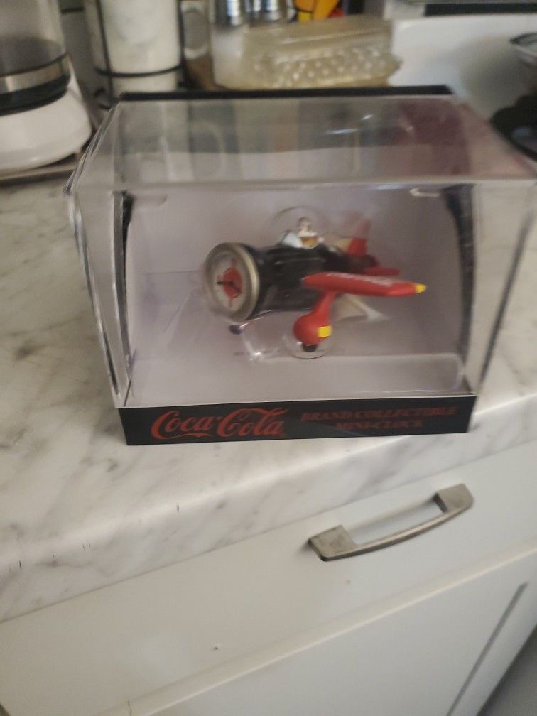 Coca Cola Mini Clock Brand New