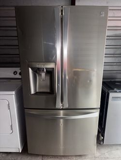 Kenmore Stainless Steel Refrigerator And Freezer