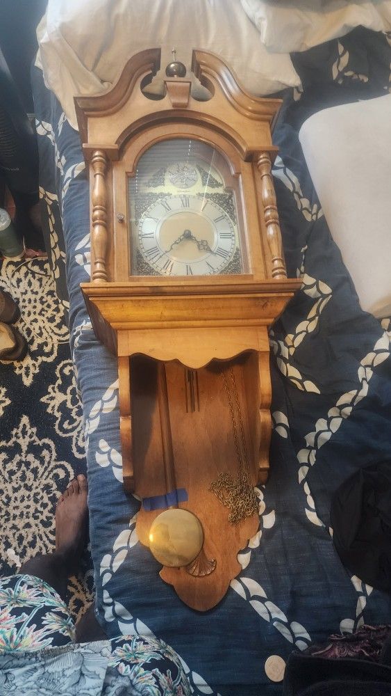 Tempus Fugit Herschede Grand Father Clock