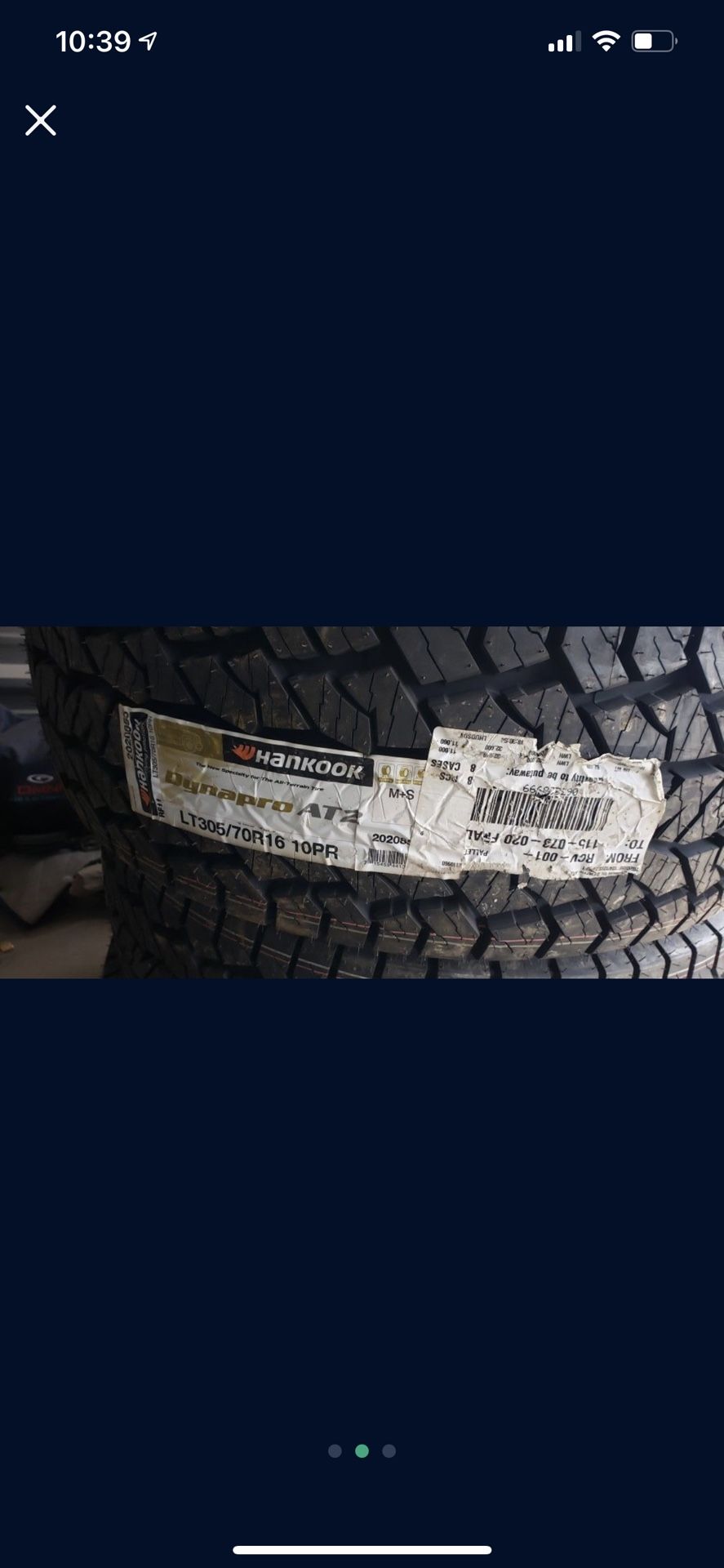 305/70R16 Hankook DynaPro Tires