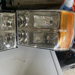 GMC Sierra Head Lights 