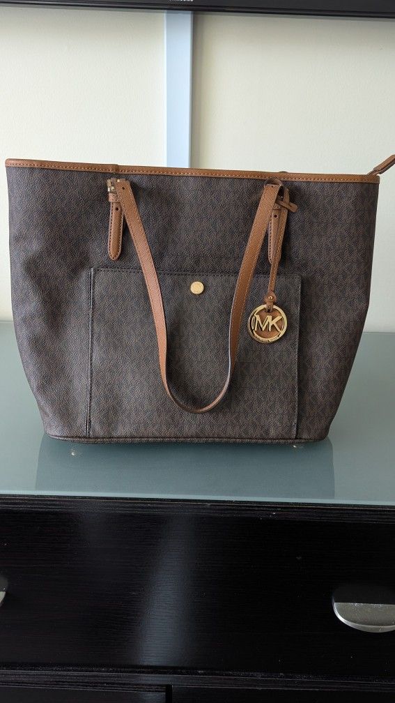 Michael Kors Brown Purse 