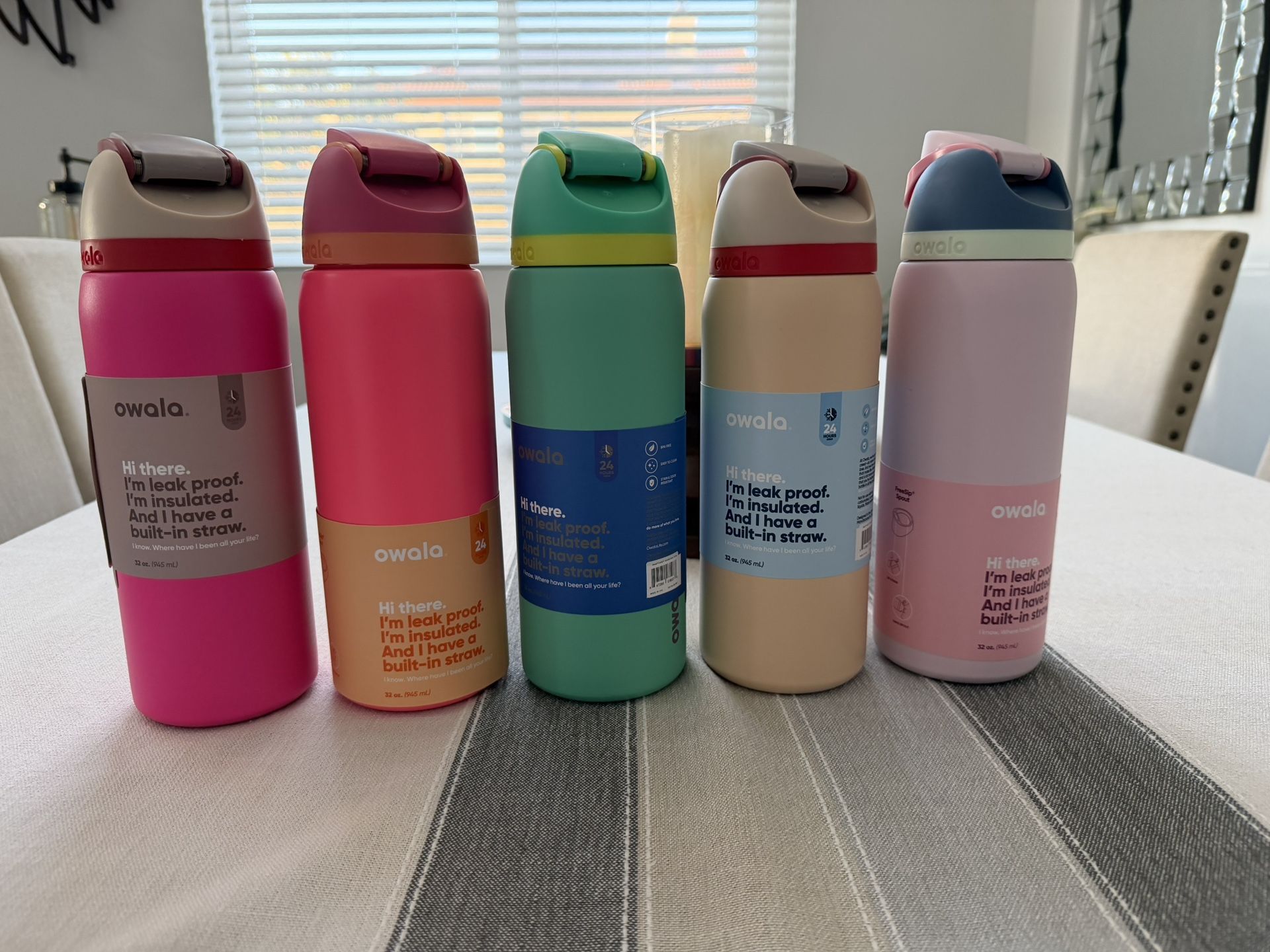 30oz Owala New Laser Engraved Personalized