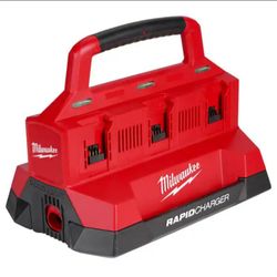 Milwaukee M18 Rapid Charger 6-bay simultaneous, PACKOUT Compatible 48-59-1809