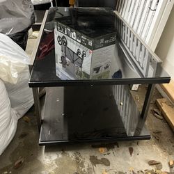 Tempered glass coffee table