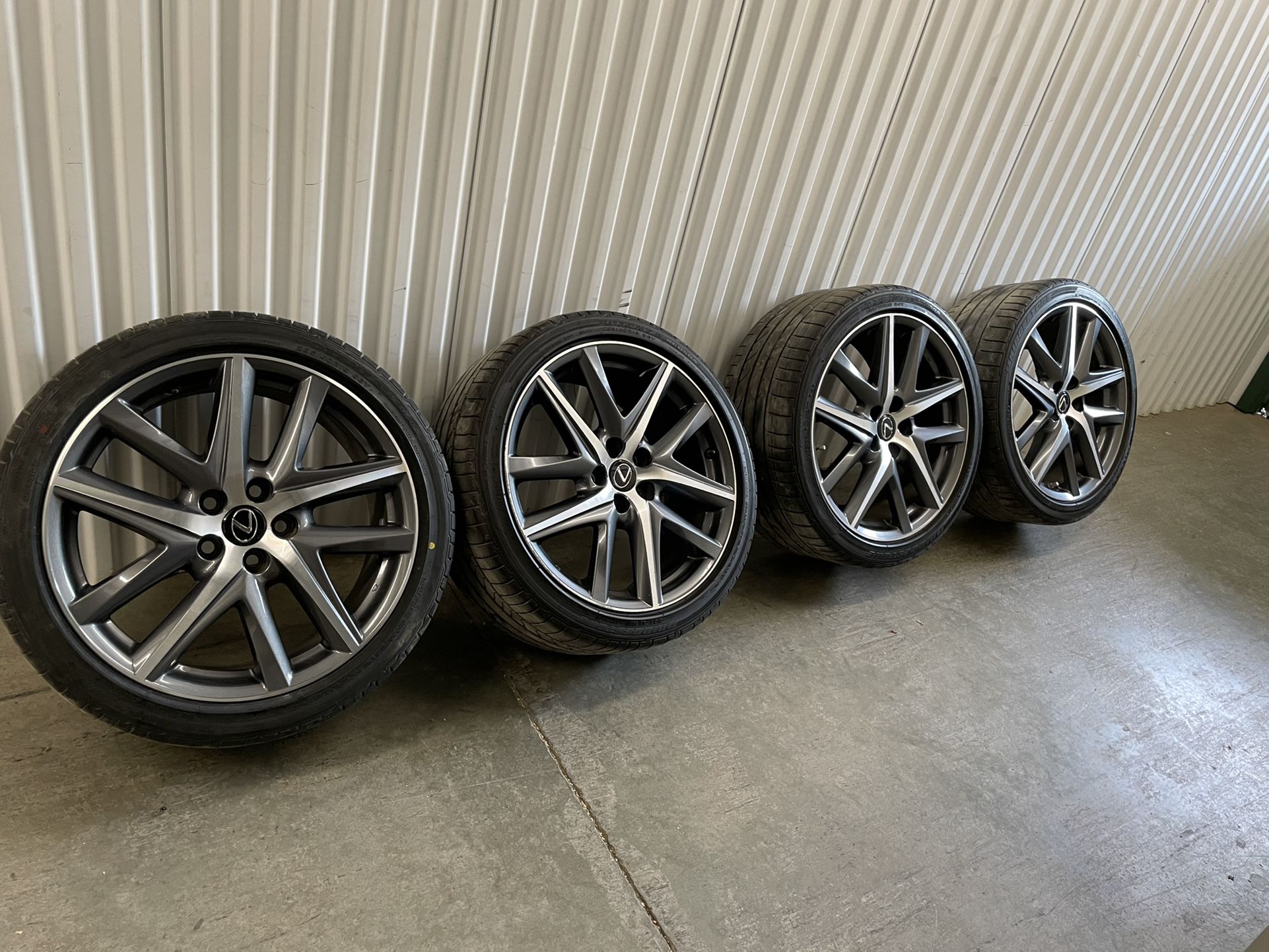 Lexus GS -F 19 Inch Wheels Rims Tires